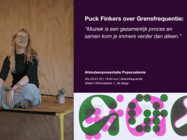 Final: afstudeerpresentatie Puck Finkers - Popacademie