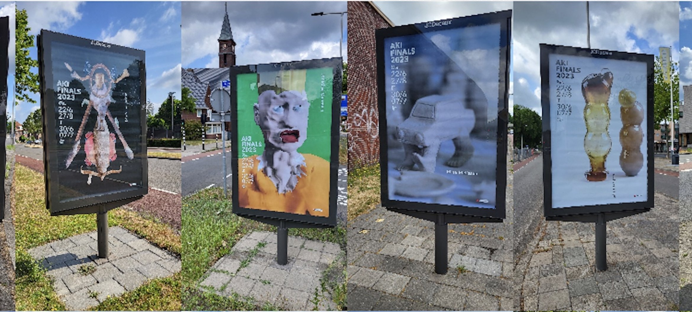 Mupi route AKI ArtEZ