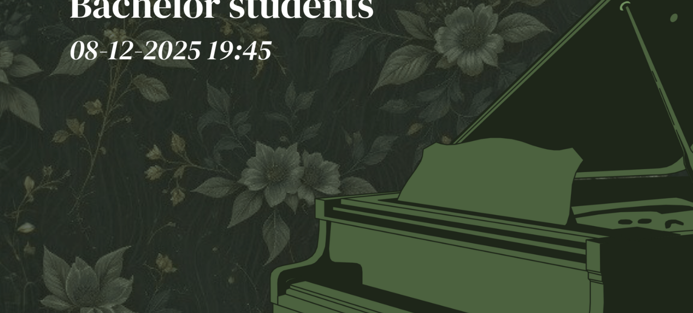 Voorspeelavond Bachelor Pianostudenten