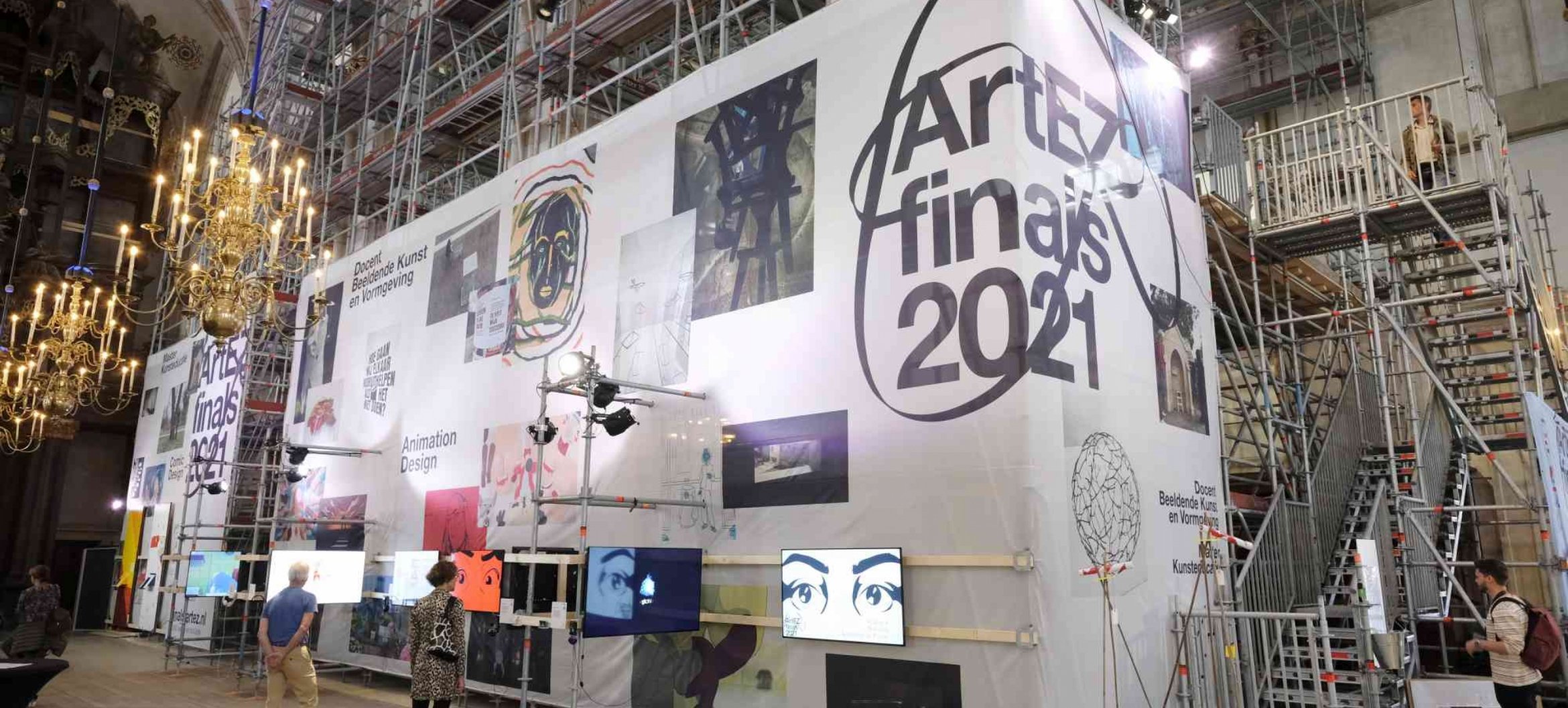Finals expositie Art & Design Zwolle in Grote Kerk