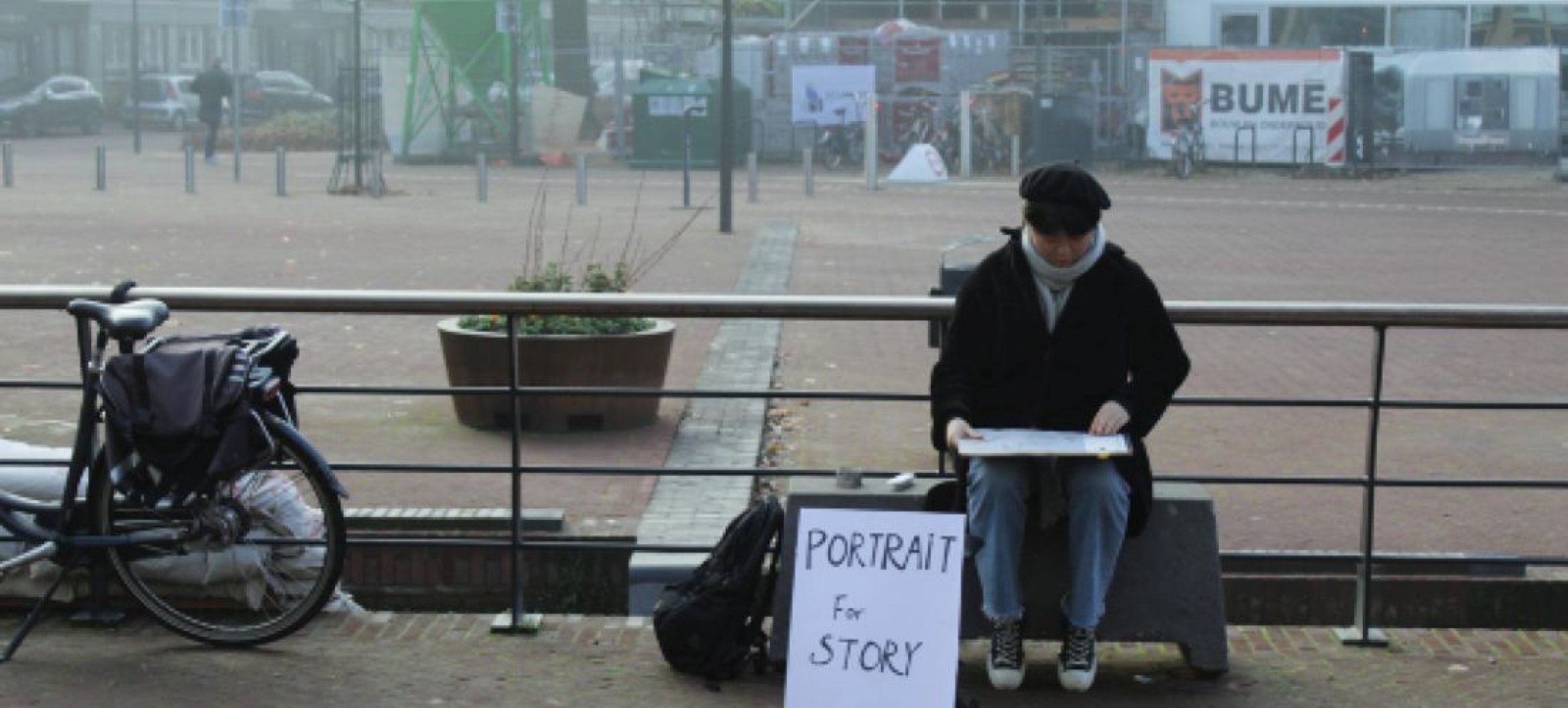At ArtEZ, Rebecca Gomperts mentored iMAE student Fangyu Jiang during her project 'Portrait for Story'