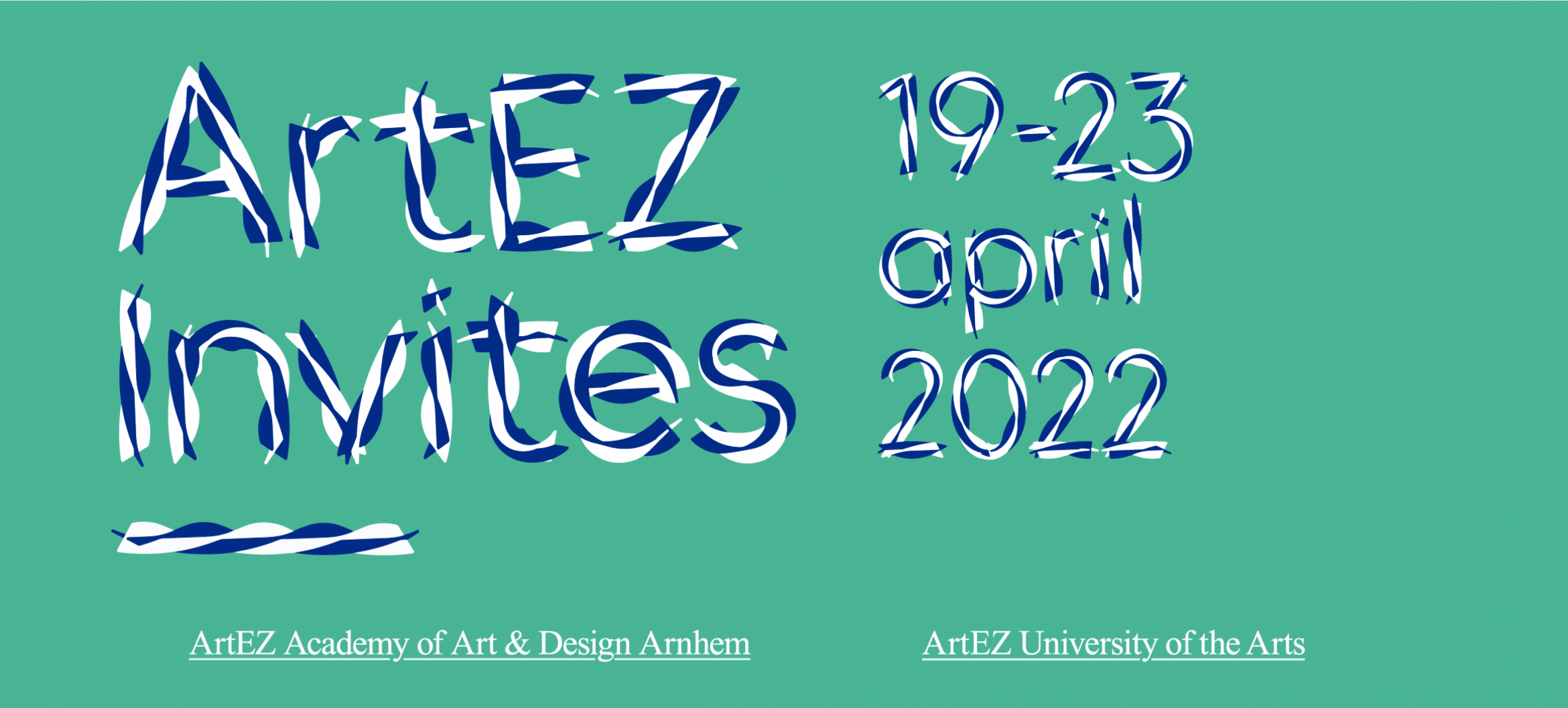 Boost your development, creative practice and network during ArtEZ Invites 19-23 April