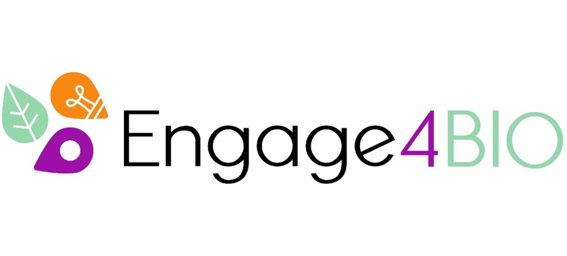Het logo van Engage4bio