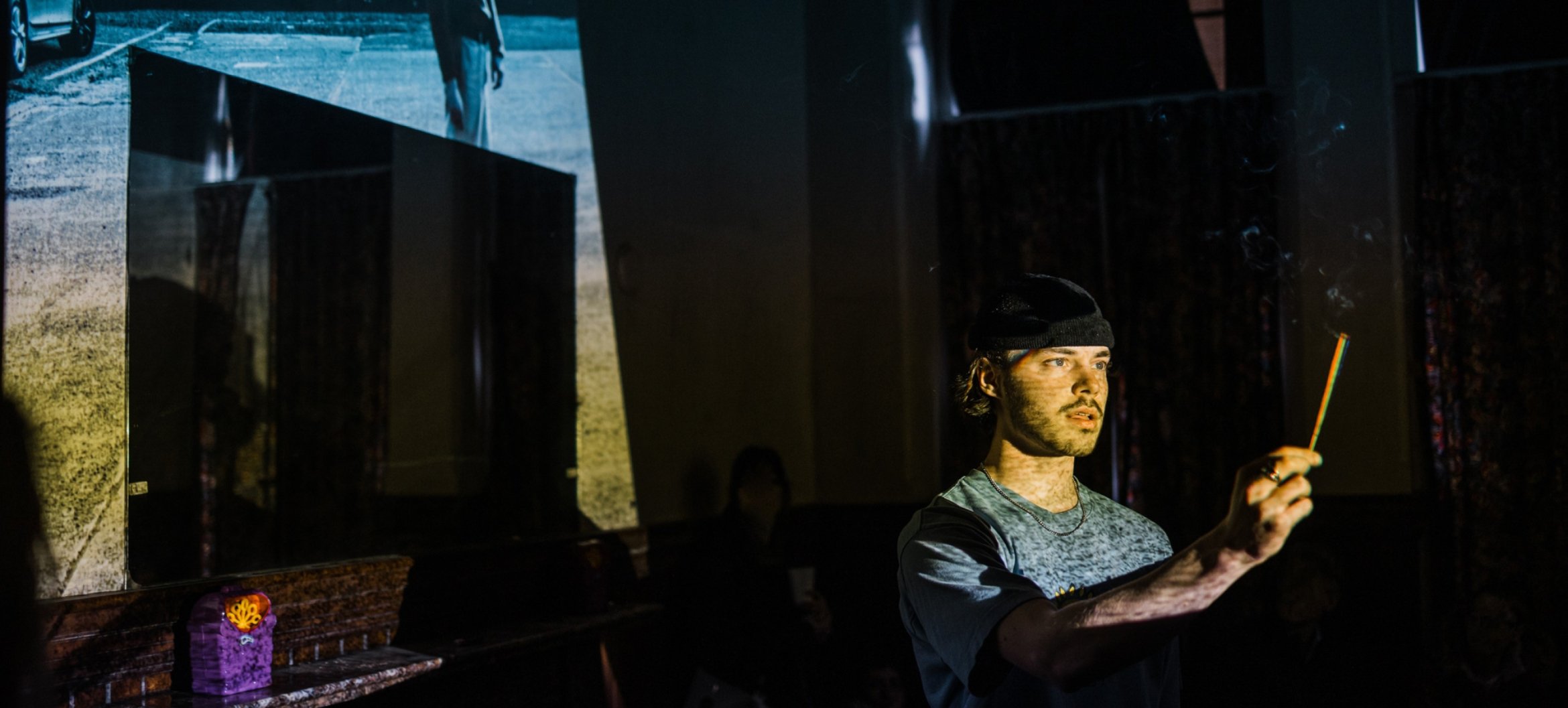 Fintan O'Hara, student Artisteducator in Dance, photo by Neal Campbell