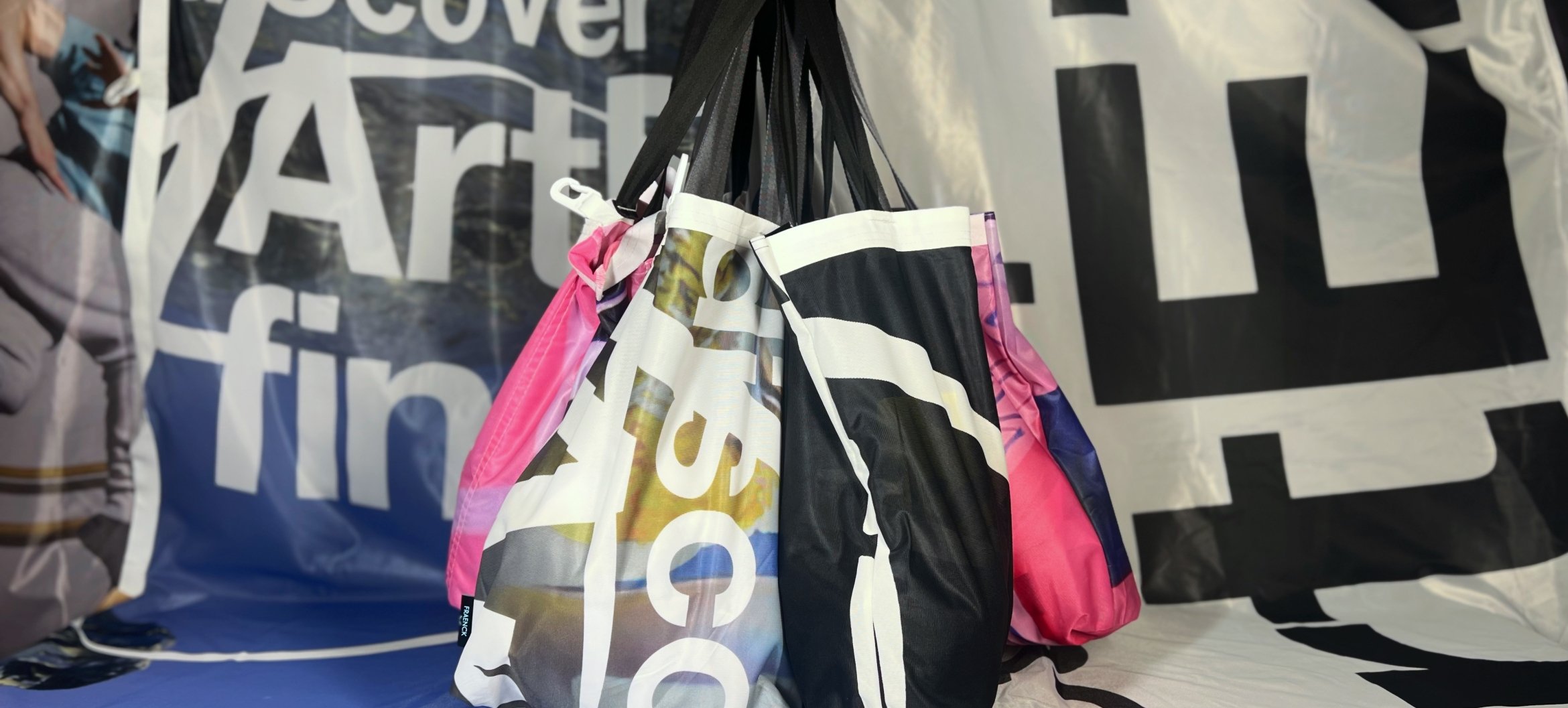 Fraenck x ArtEZ: from old bags to new flags