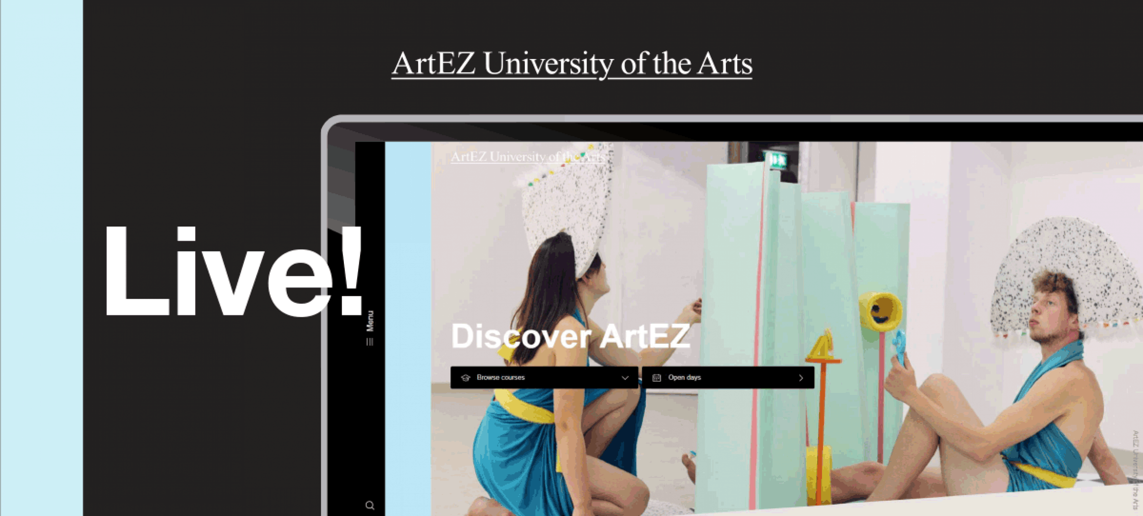 Renewed ArtEZ website live!