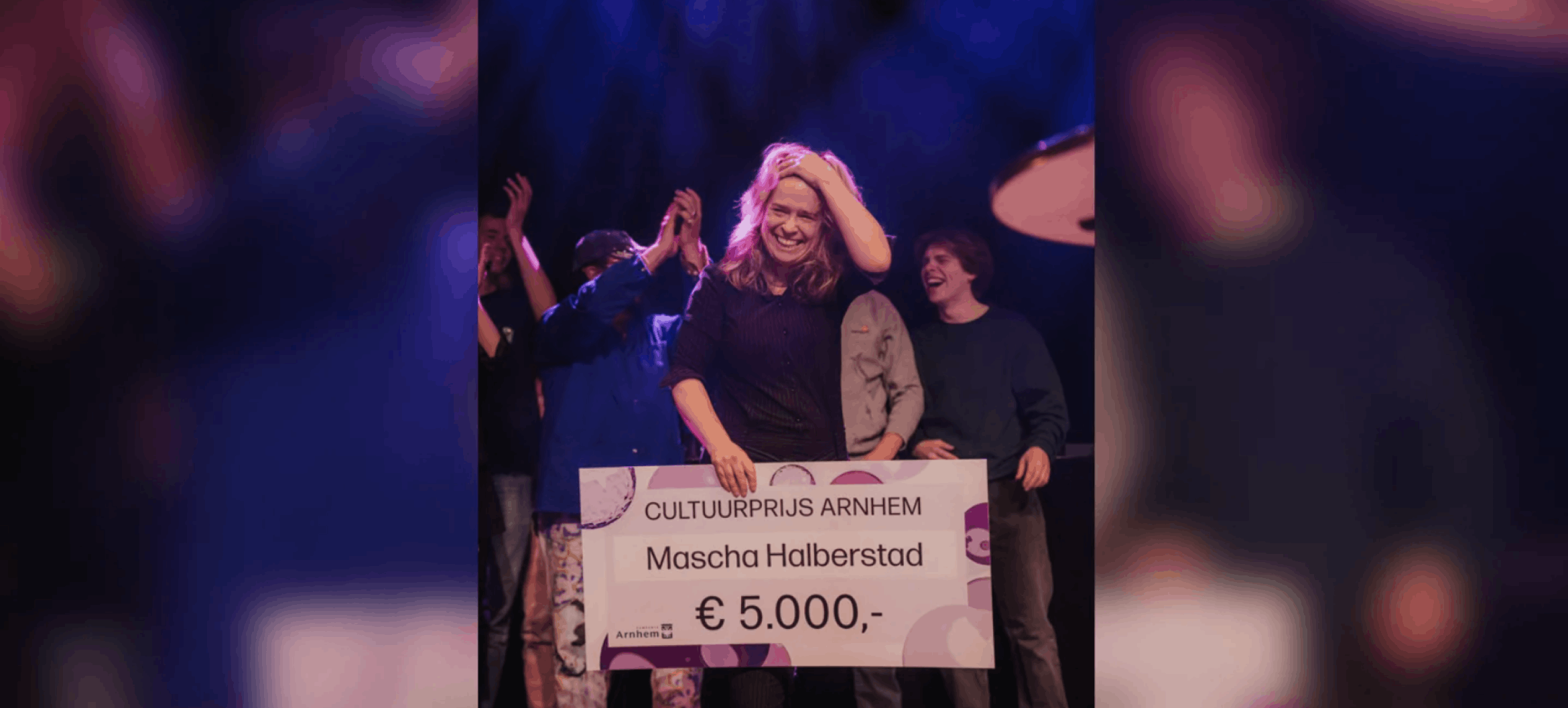 Mascha Halberstad wins Arnhem Culture Prize, photo by Elske Nilssen