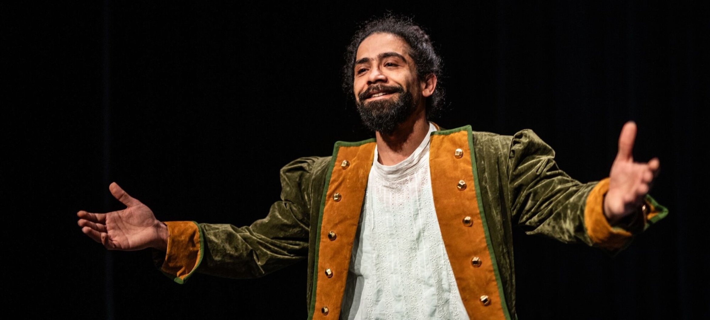 Image: Ramez Basheer in his graduation performance Ramlet, photo: Bart Grietens