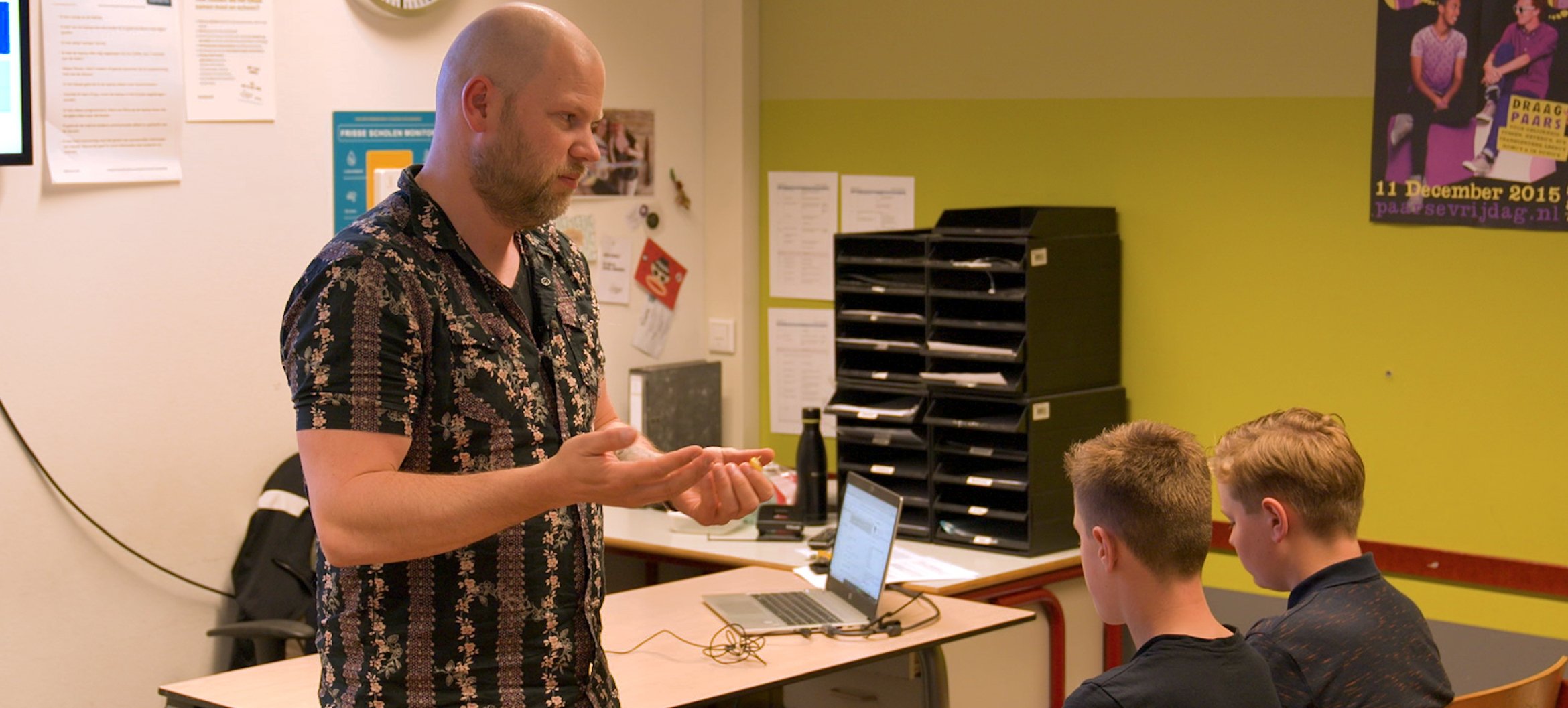 Ference Hulshof, graduate from ArtEZ Academy of Music in Enschede, bachelor's course Music in Education