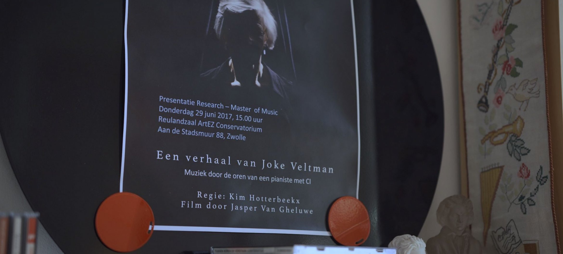 Joke Veltman deed een research master bij het ArtEZ Conservatorium in Zwolle.