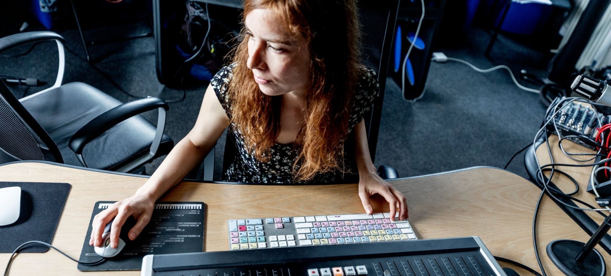 Music up on the silver screen: Sophie brings her compositions to life in a multimedia project