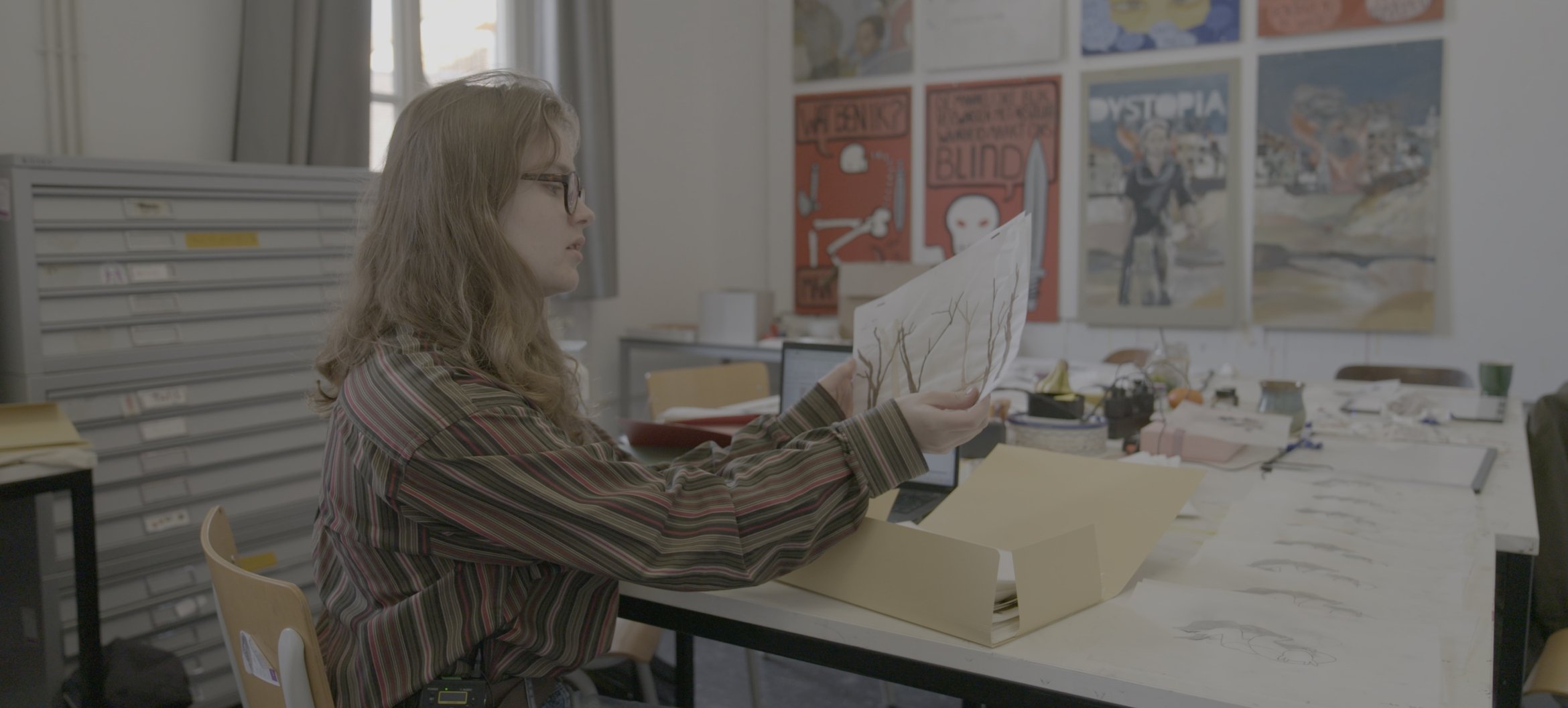 Every image by hand: Yvette creates stories with her animations