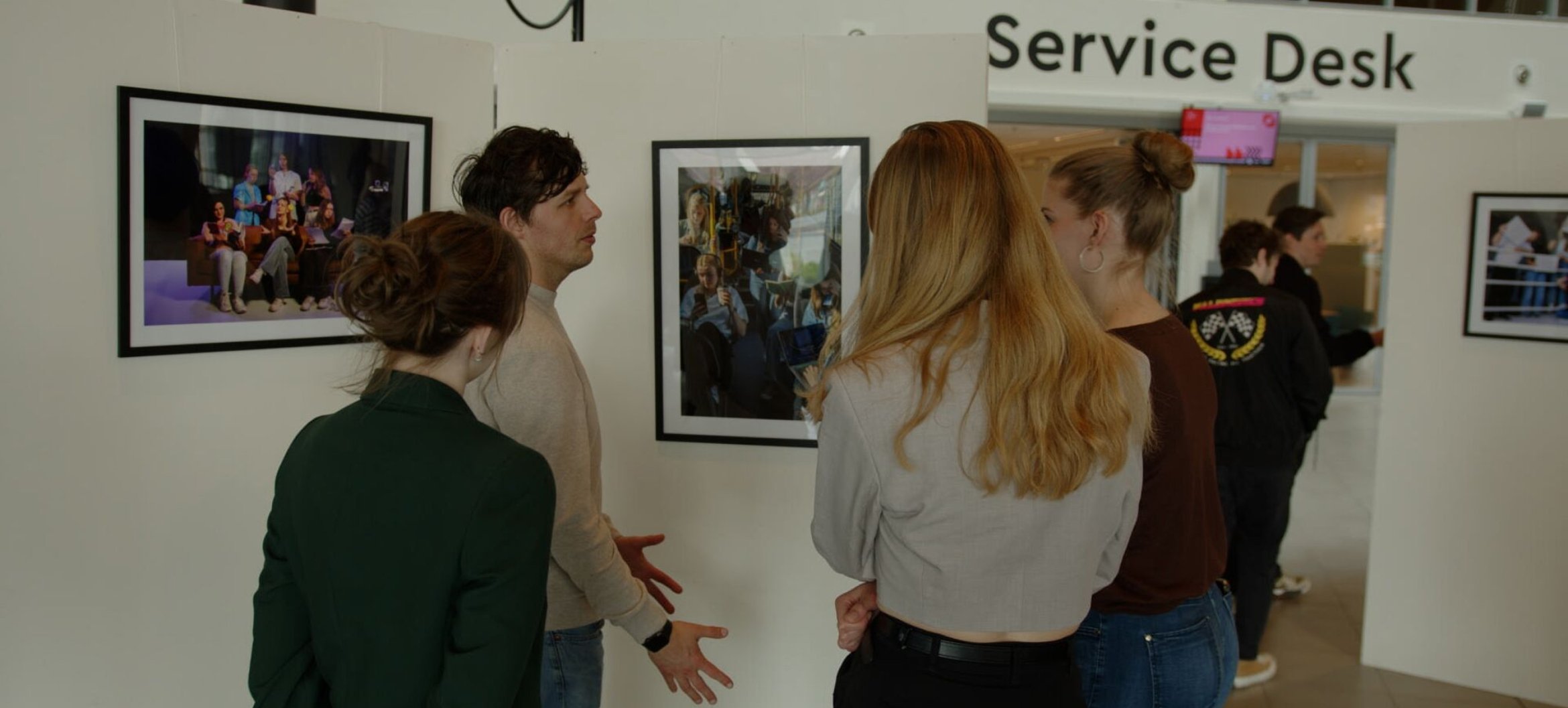 Studenten welzijn in beeld, fotograaf: Pim Koops van 't Jagt