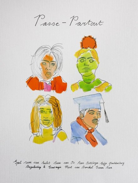 PASSE-PARTOUT, In VORM Van VIER