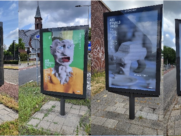 Mupi route AKI ArtEZ