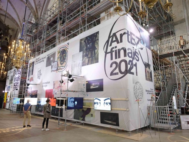 Finals expositie Art & Design Zwolle in Grote Kerk