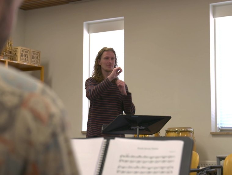 Jeroen Nielen, graduate from the bachelor's course Tailor-Made BA Music in Education at the ArtEZ Academy of Music in Zwolle