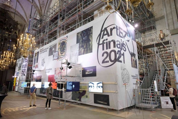 Finals expositie Art & Design Zwolle in Grote Kerk