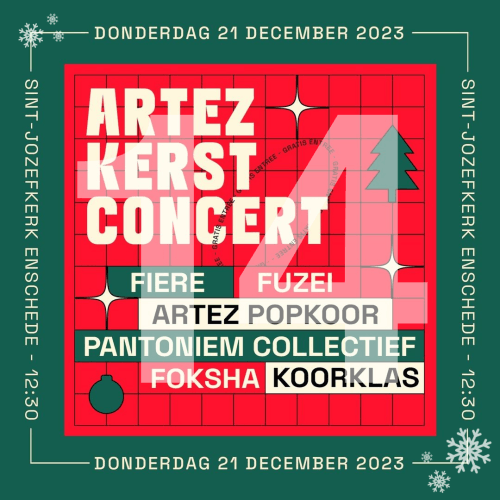 Gratis kerstconcert in Enschede