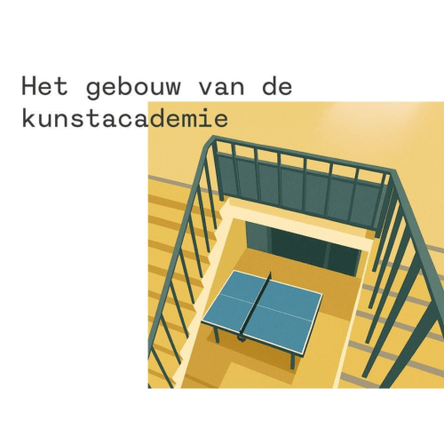 Het gebouw van de kunstacademie