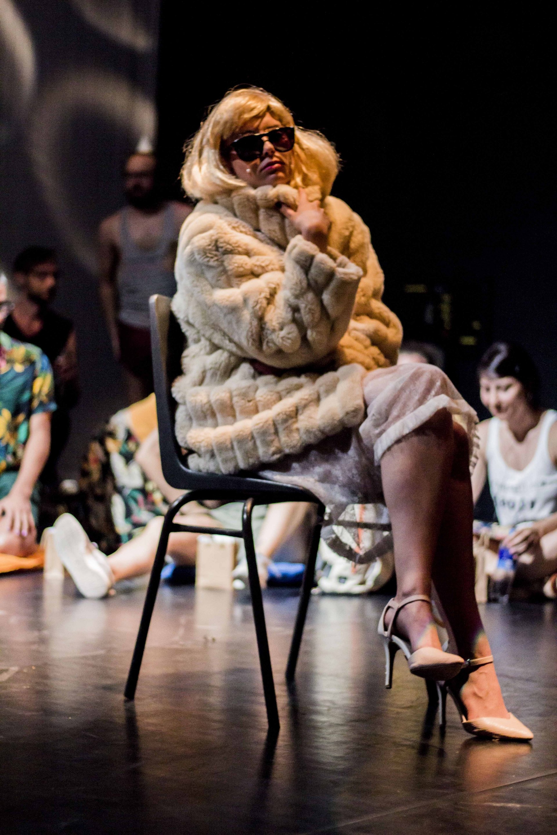 THEATRE | performance by Lucia Kramarova | photo by Daz Disley