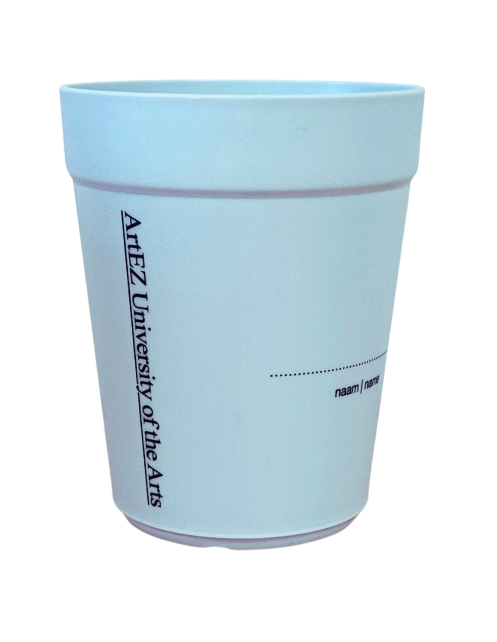 Photo of the reusable artez cup 